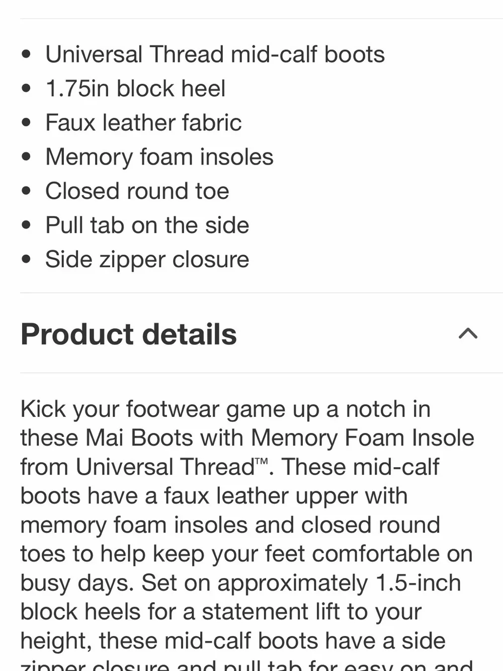 Universal Thread women mai